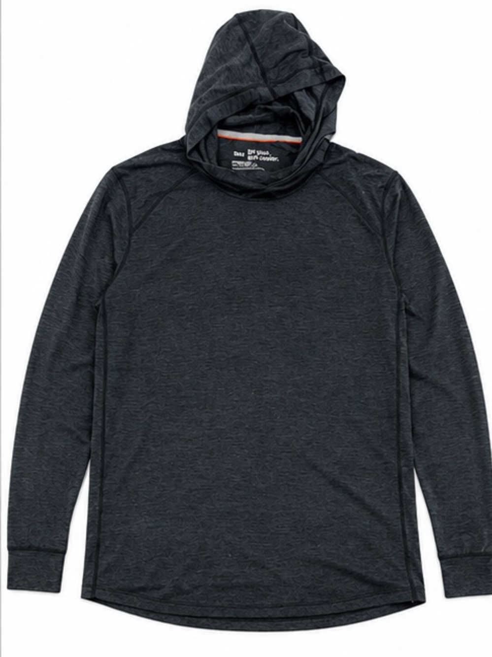 Saxx Dark Gray Heather DropTemp Cooling Hoodie